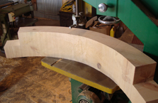 Curved Beam With Lap Cuts